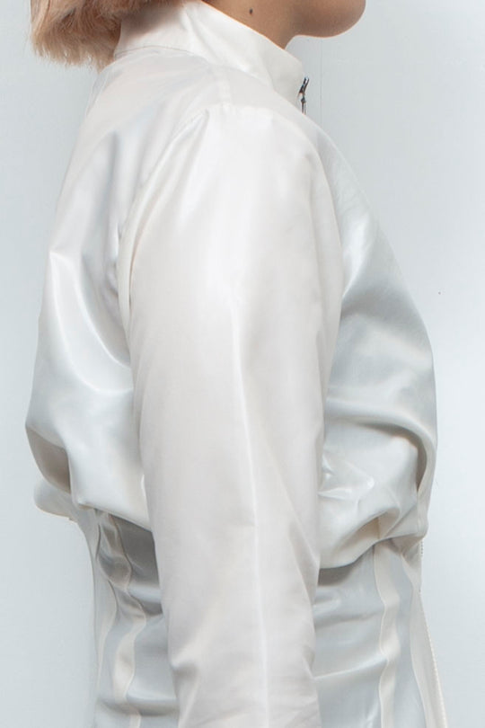 RIB CAGE TOP WHITE