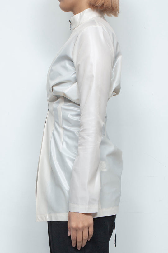 RIB CAGE TOP WHITE