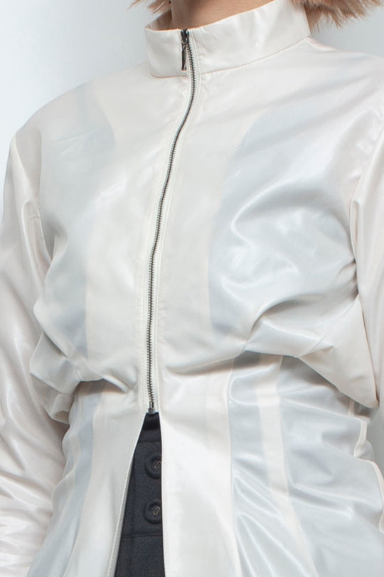 RIB CAGE TOP WHITE