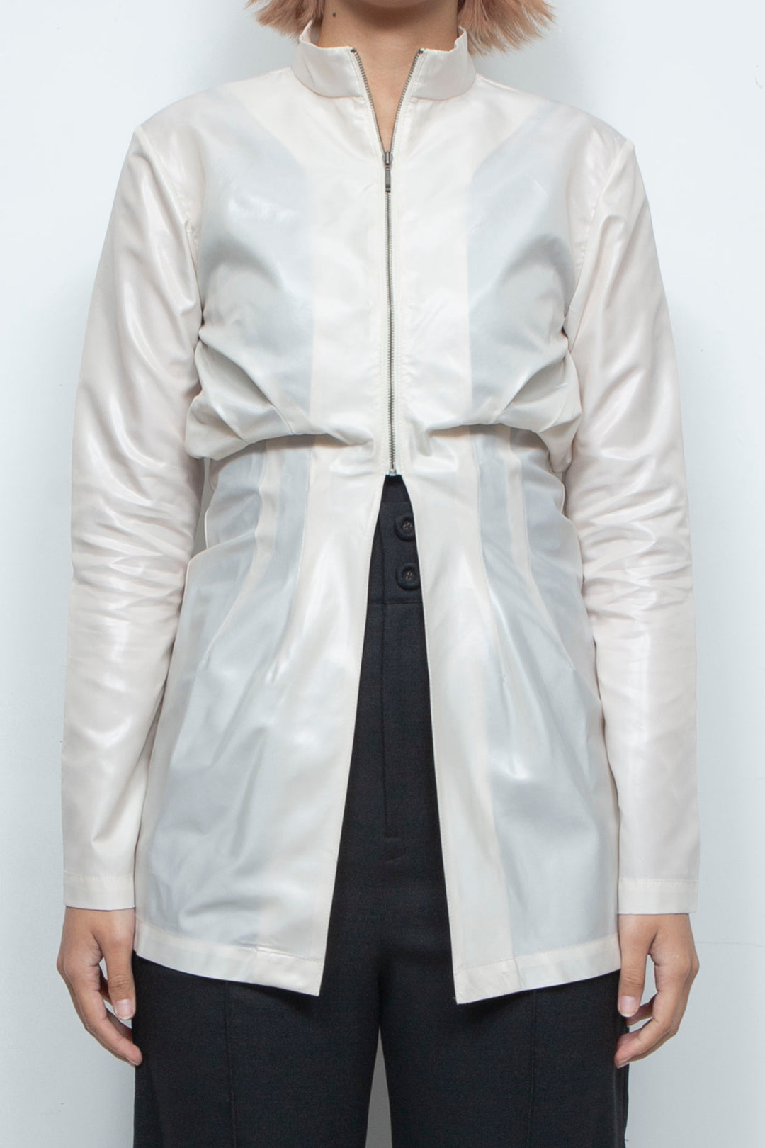 RIB CAGE TOP WHITE