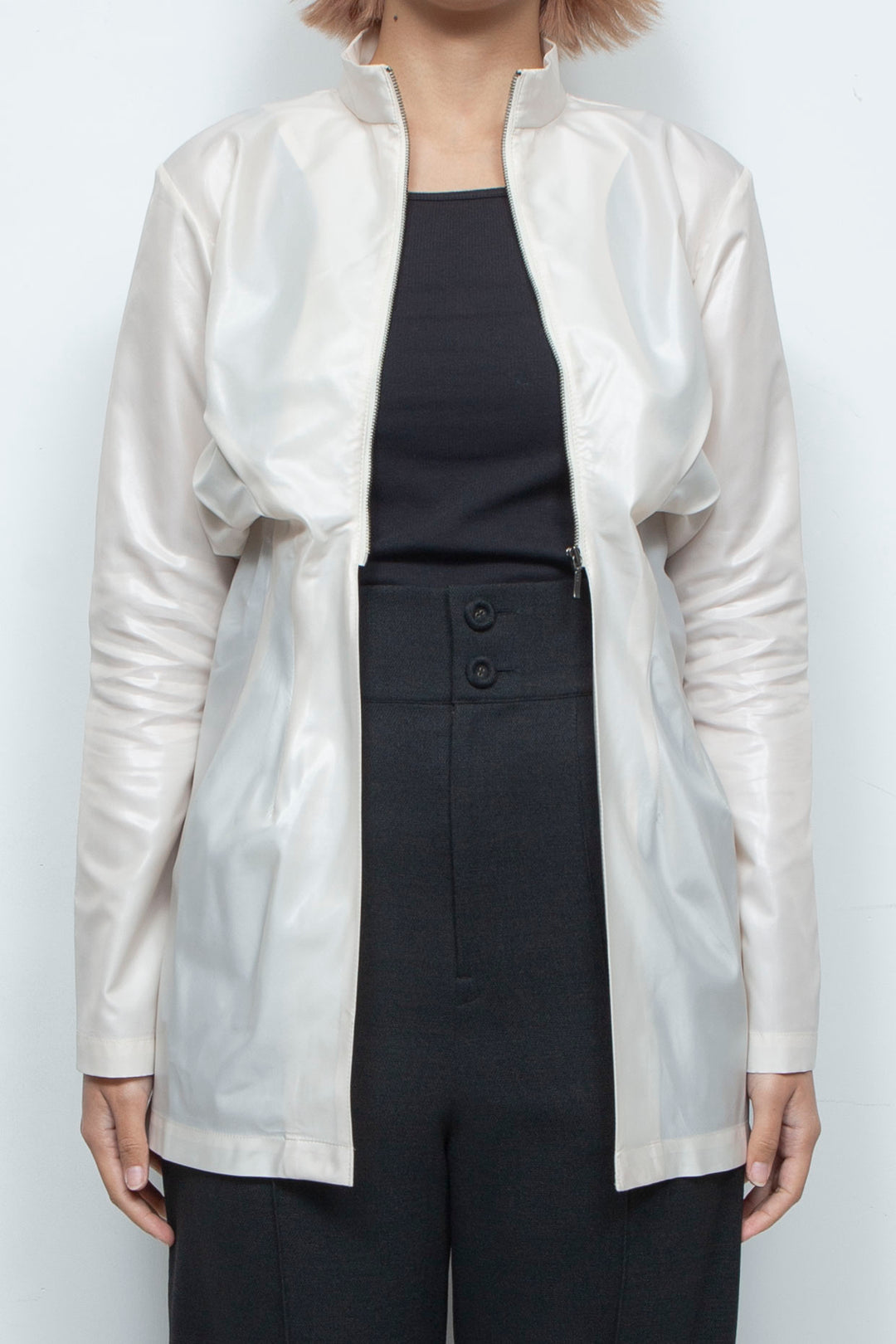 RIB CAGE TOP WHITE