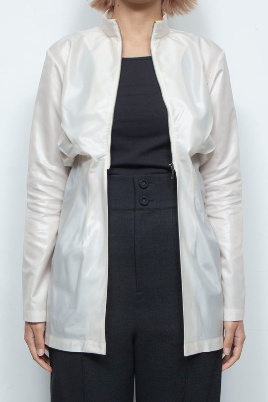 RIB CAGE TOP WHITE
