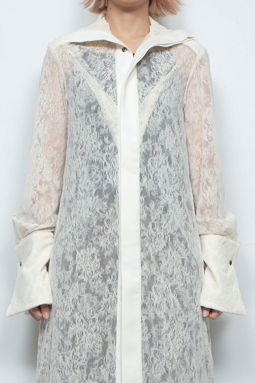 HAUBERK DRESS WHITE