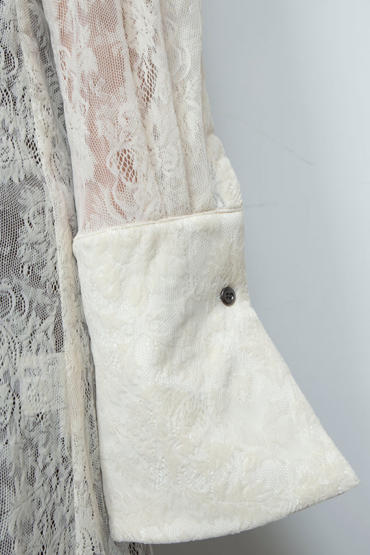 HAUBERK DRESS WHITE