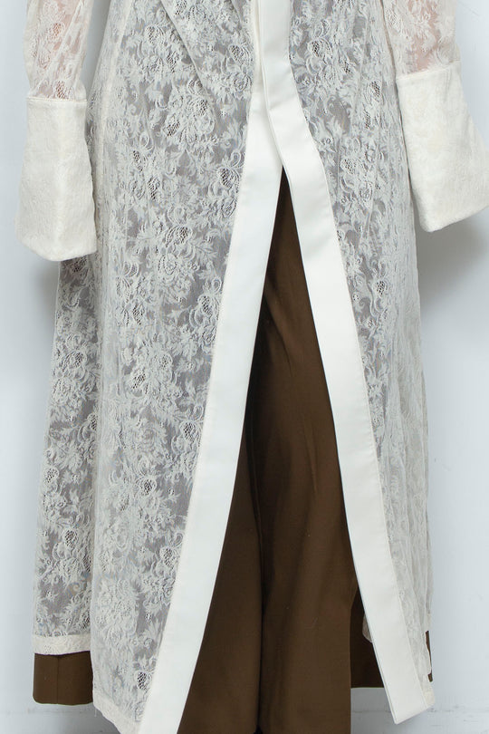 HAUBERK DRESS WHITE