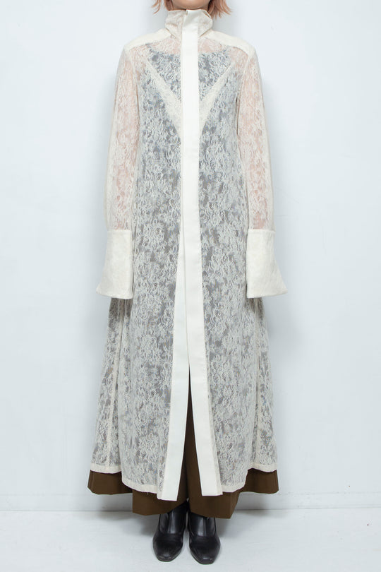 HAUBERK DRESS WHITE