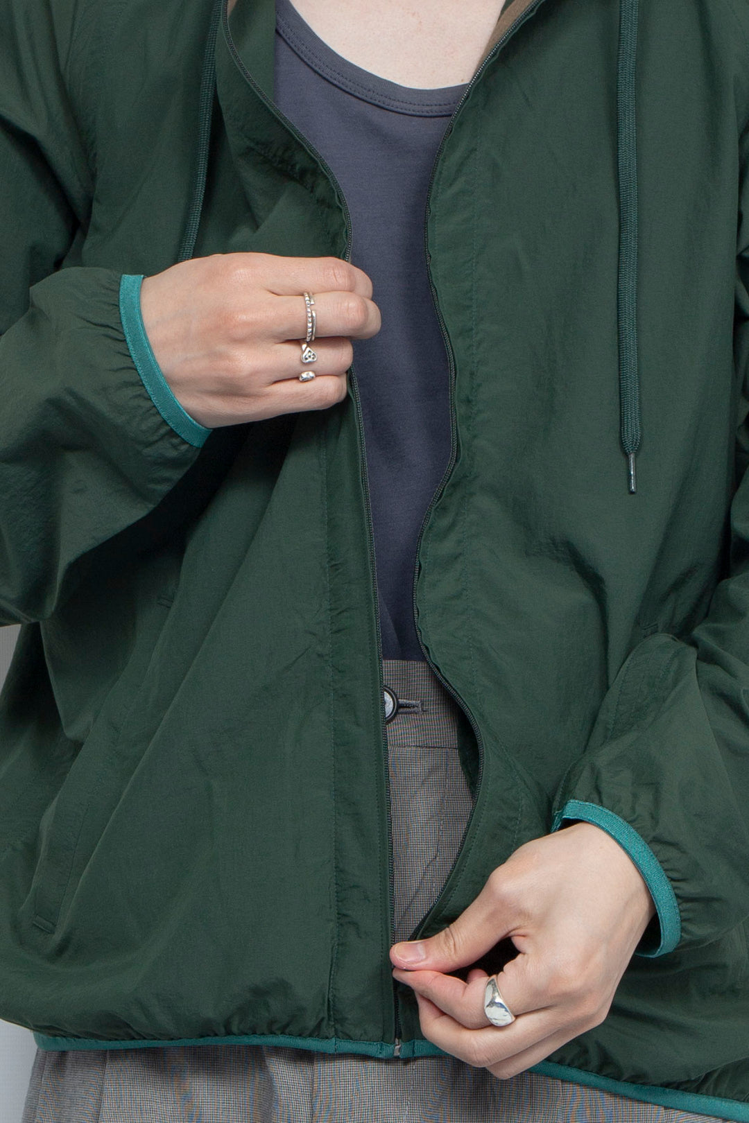Nylon Hoodie