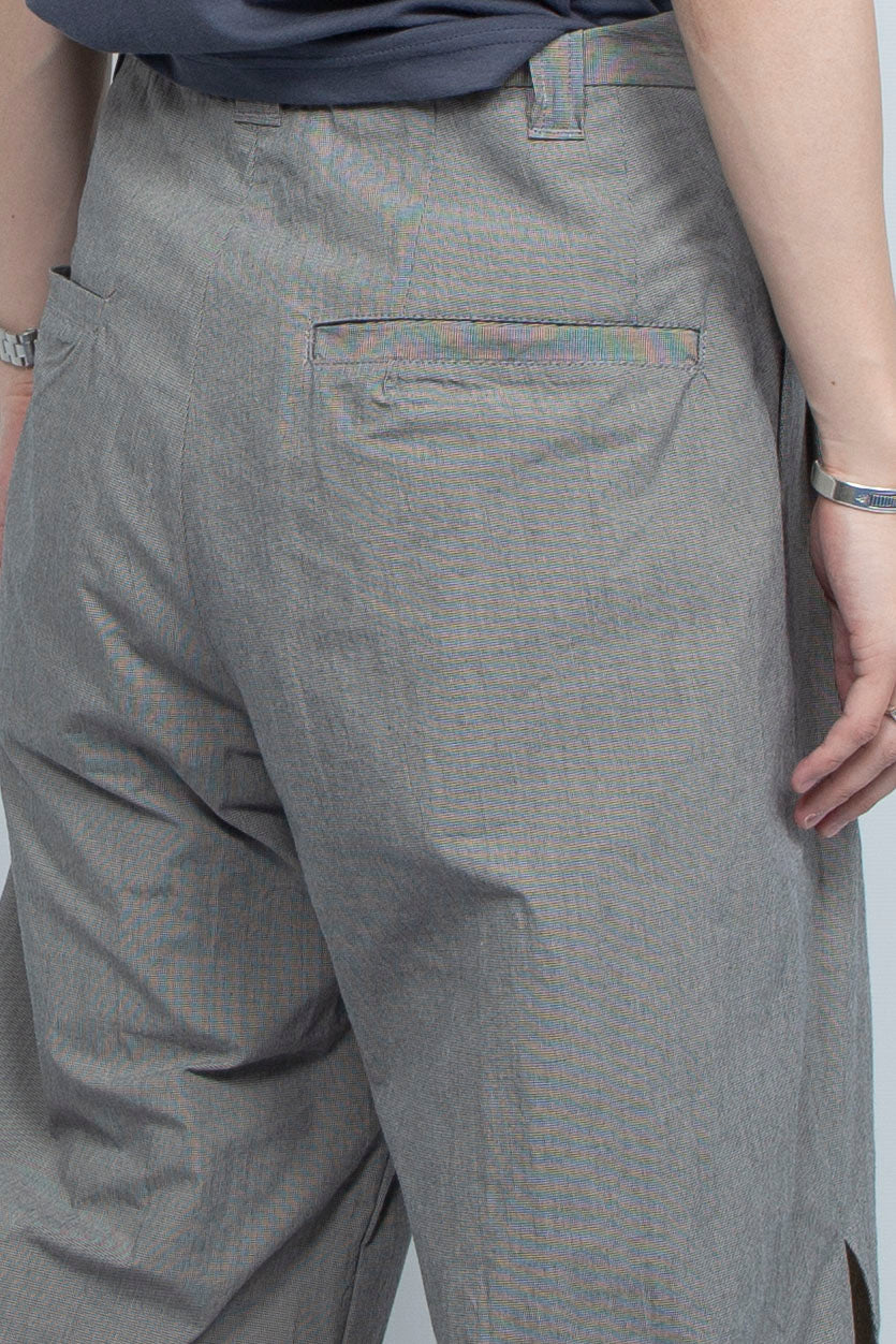 moon slit slacks chrcoal