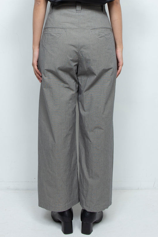 moon slit slacks chrcoal