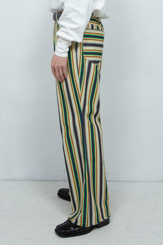 Denim pants White