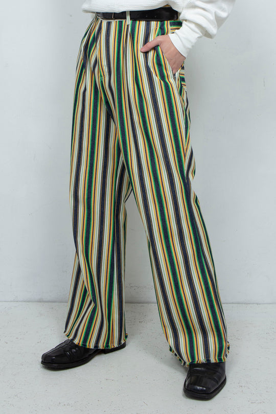 Denim pants White