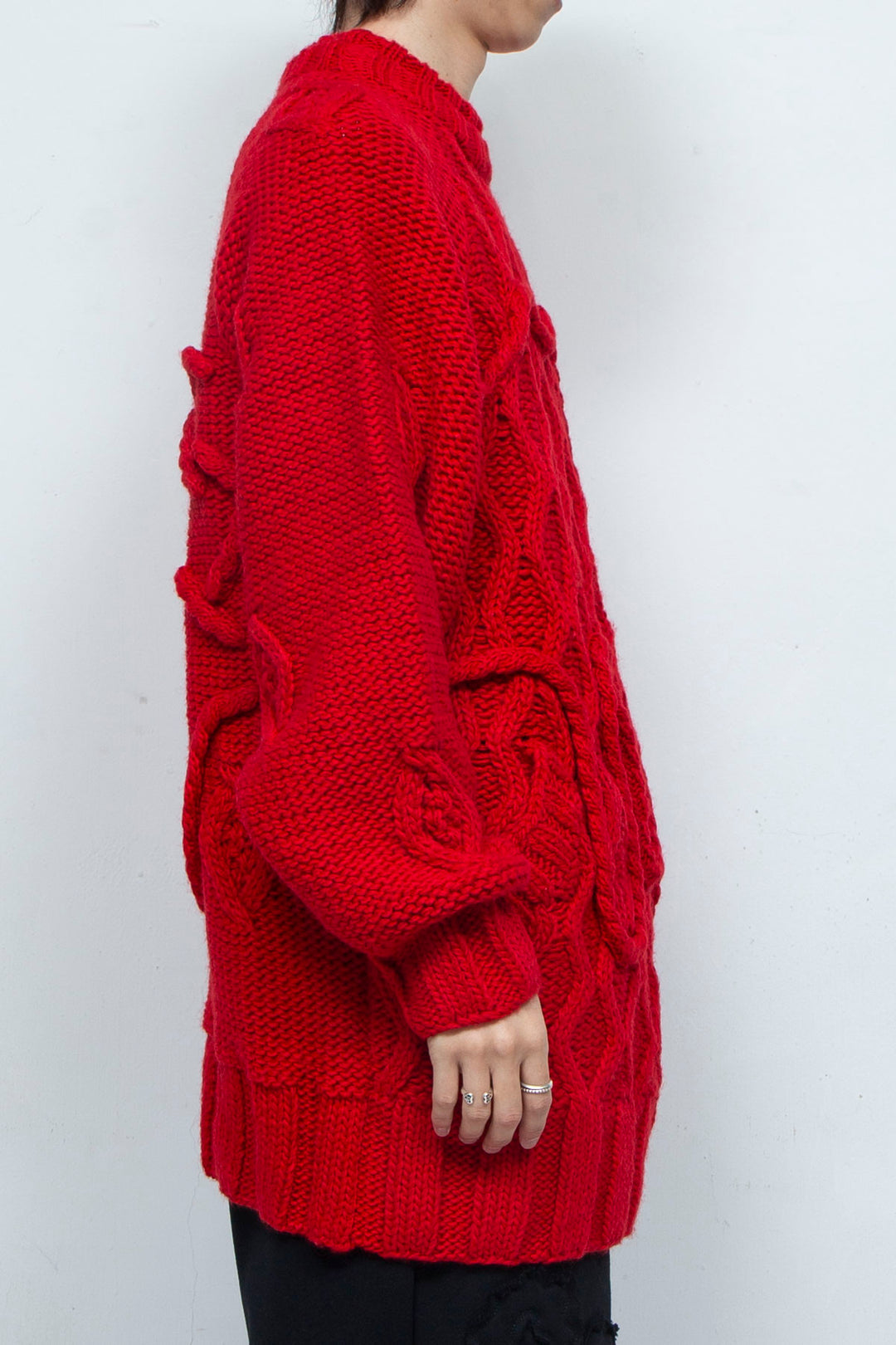 Insect intrusion knit RED