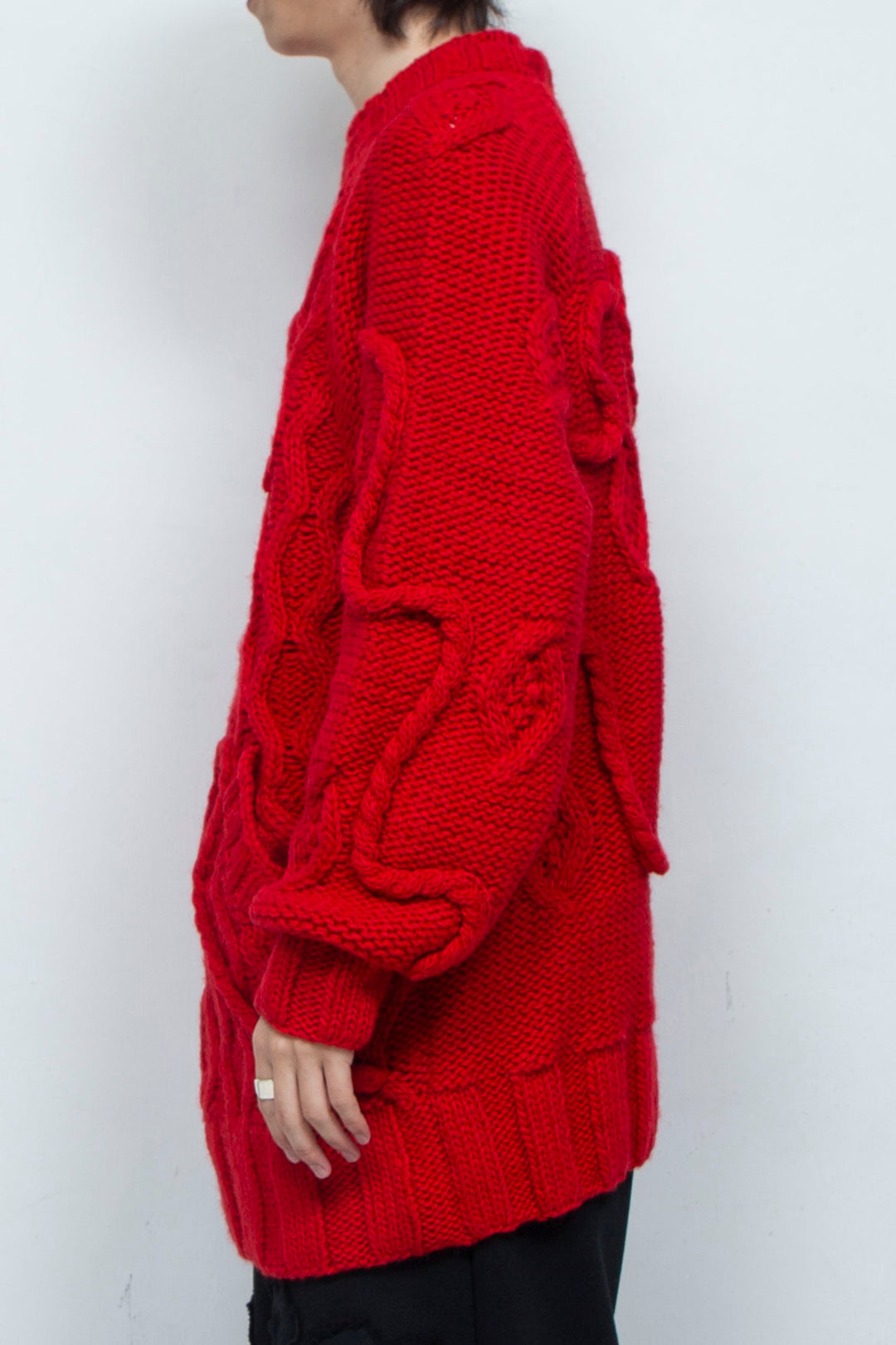 Insect intrusion knit RED