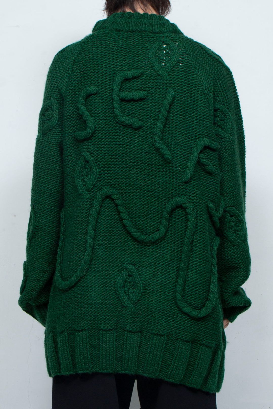 Insect intrusion knit GREEN