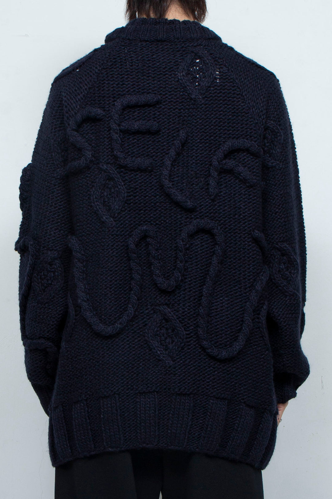 Insect intrusion knit NAVY
