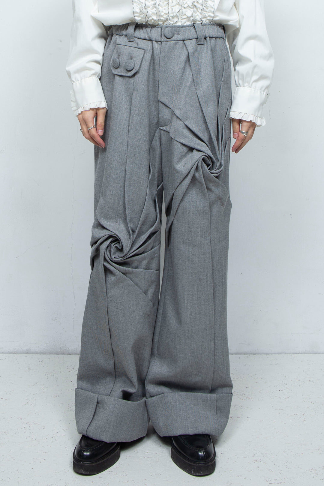 Mermaid forest swirl pants GRAY