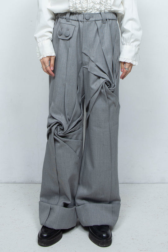 Mermaid forest swirl pants GRAY