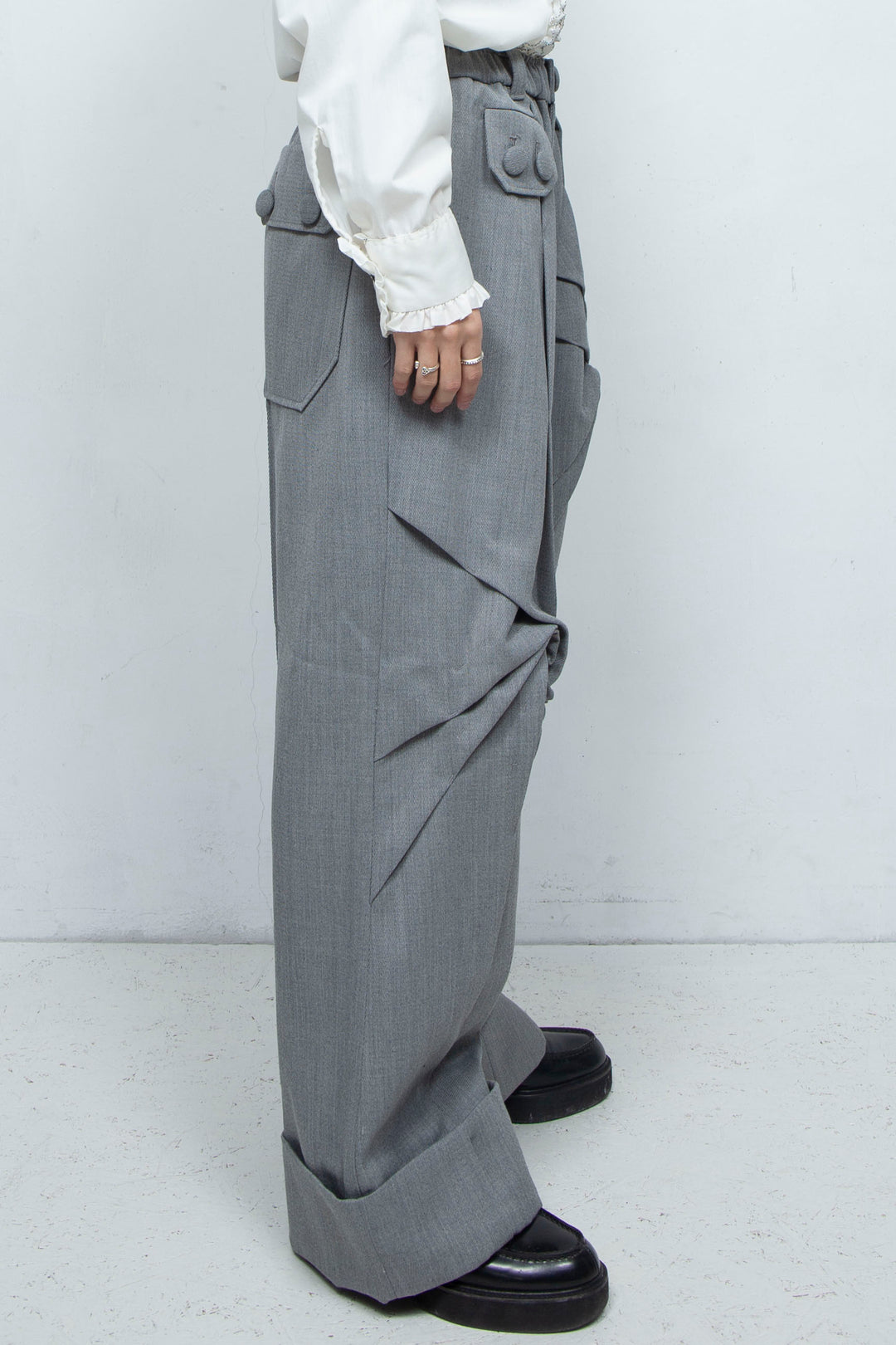 Mermaid forest swirl pants GRAY