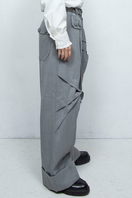 Mermaid forest swirl pants GRAY