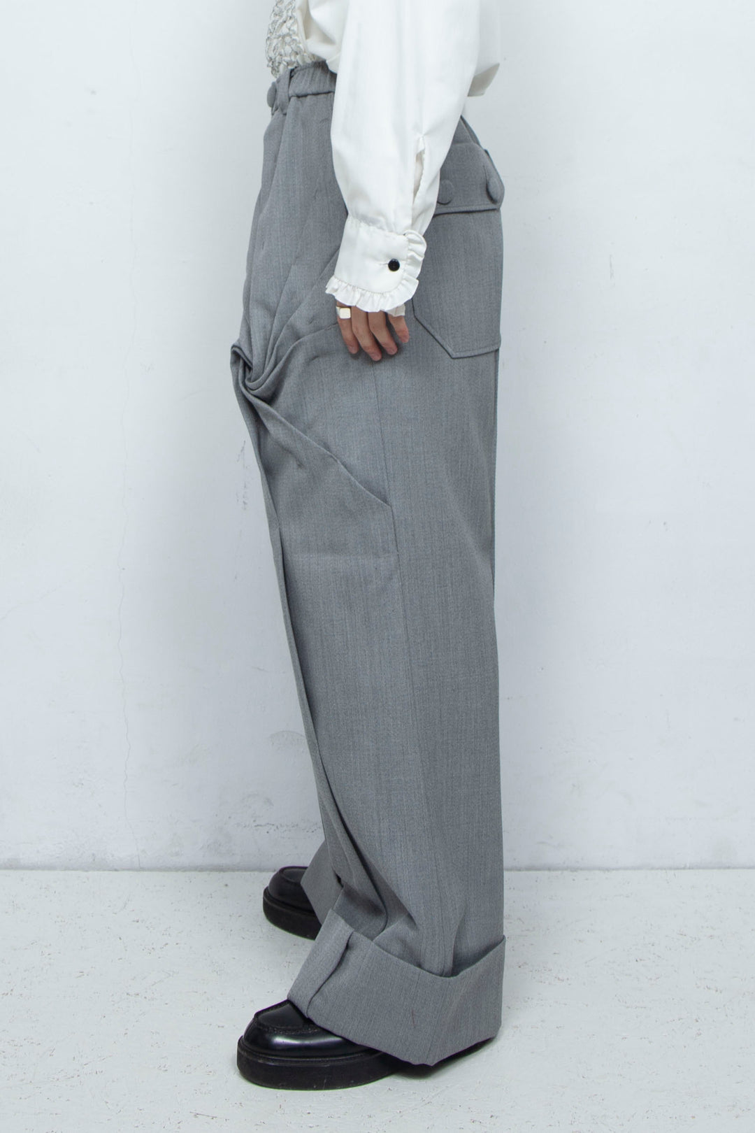 Mermaid forest swirl pants GRAY