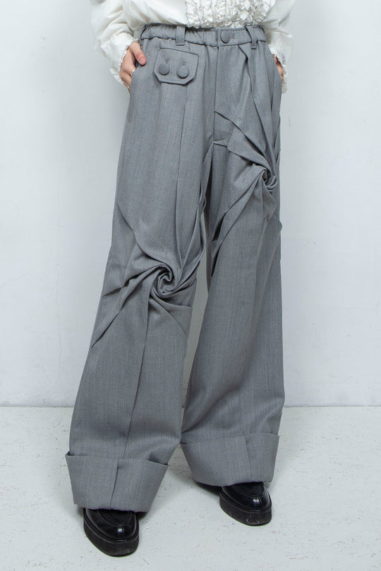 Mermaid forest swirl pants GRAY