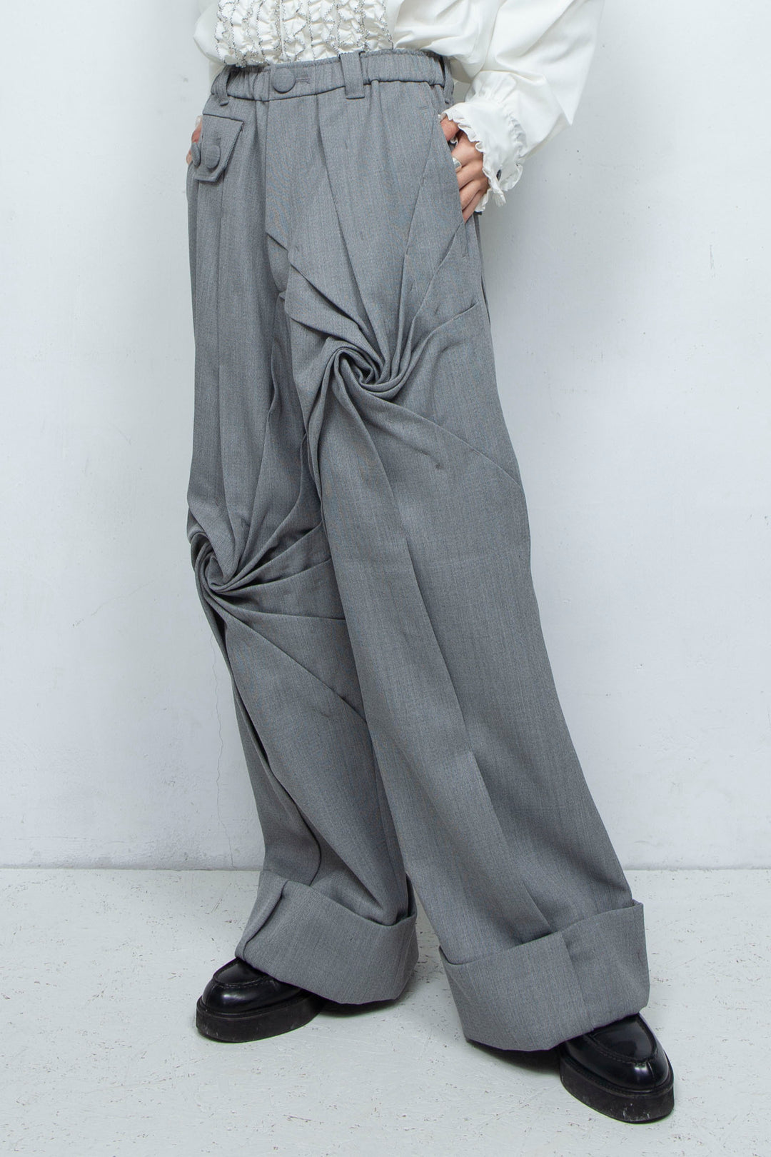 Mermaid forest swirl pants GRAY