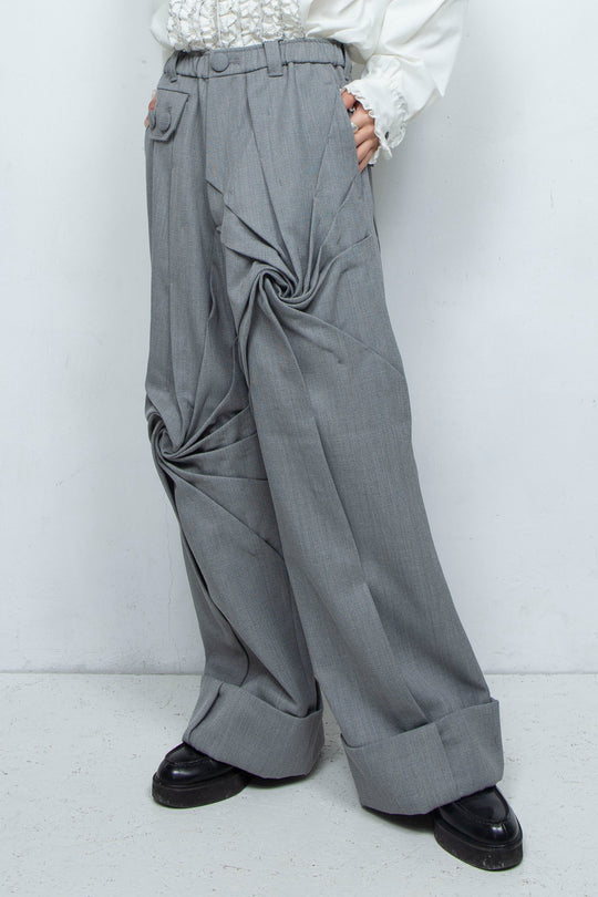Mermaid forest swirl pants GRAY