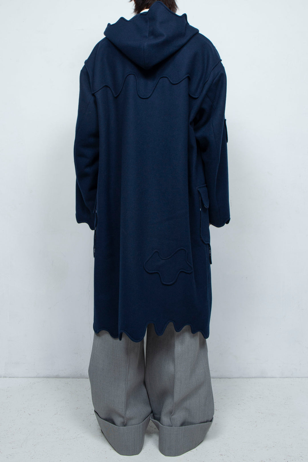 Melting monster duffel coat