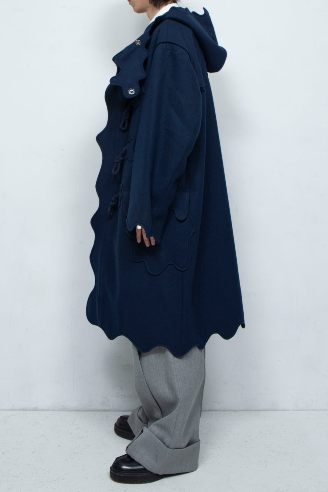 Melting monster duffel coat