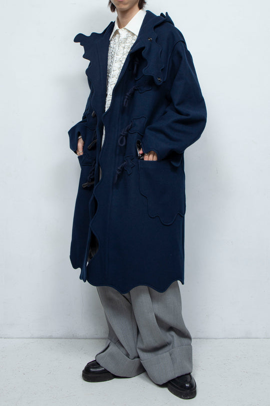 Melting monster duffel coat