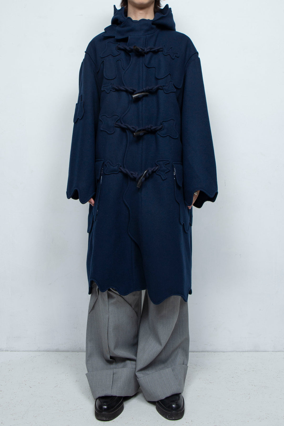 Melting monster duffel coat