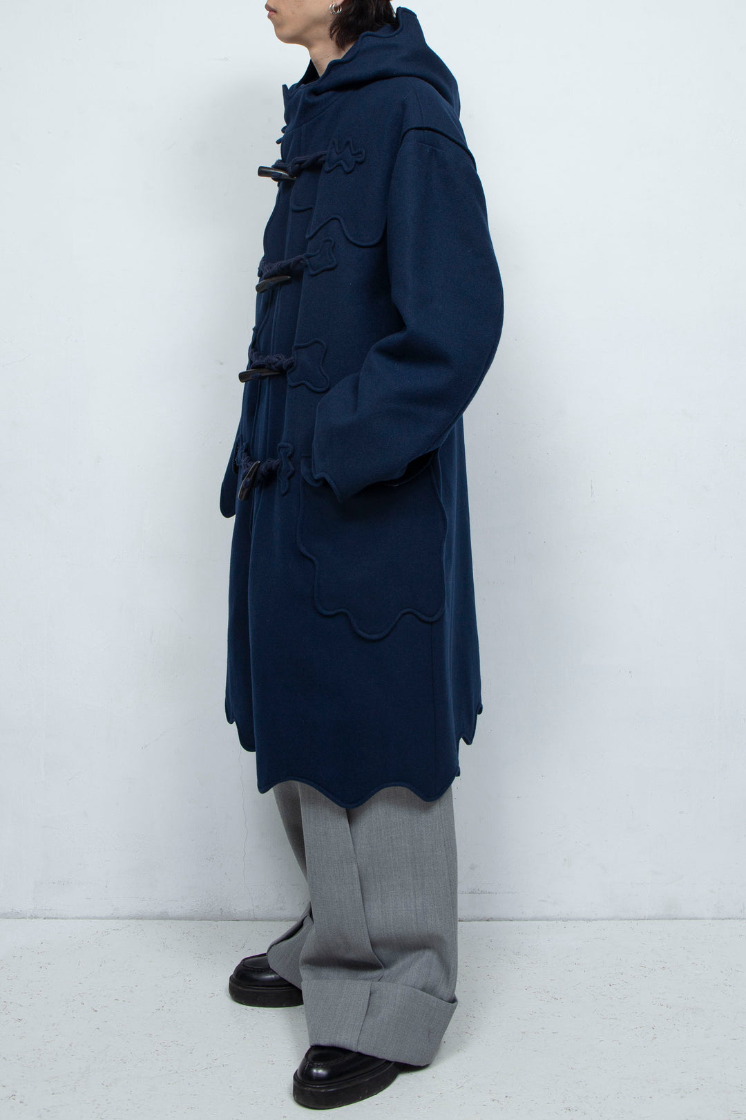 Melting monster duffel coat