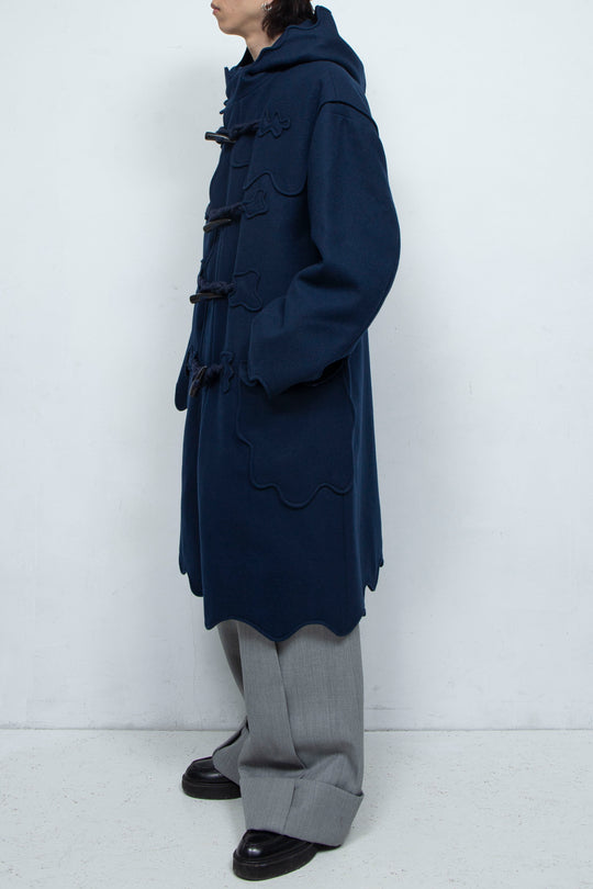 Melting monster duffel coat