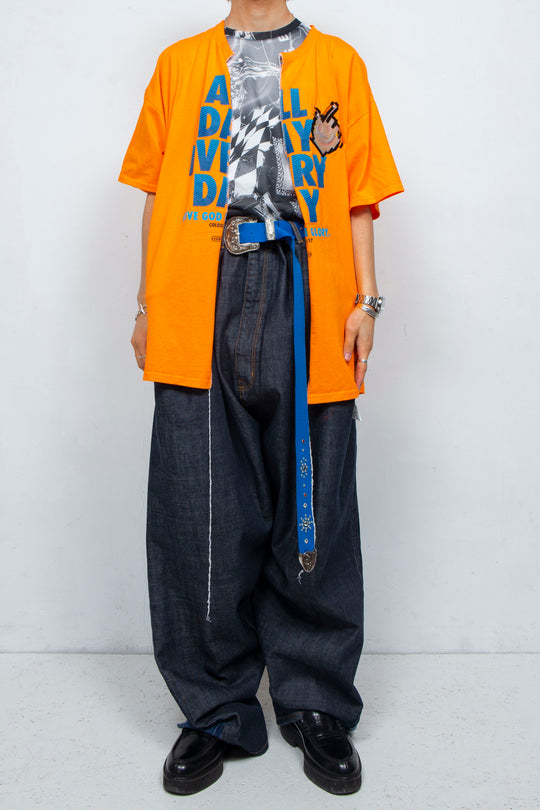 TEE/REVINTAGEEMB ORANGE