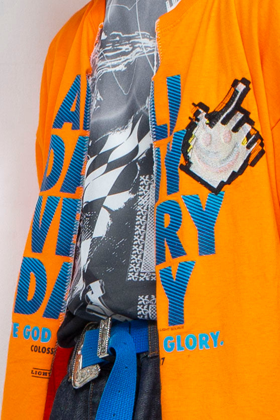 TEE/REVINTAGEEMB ORANGE