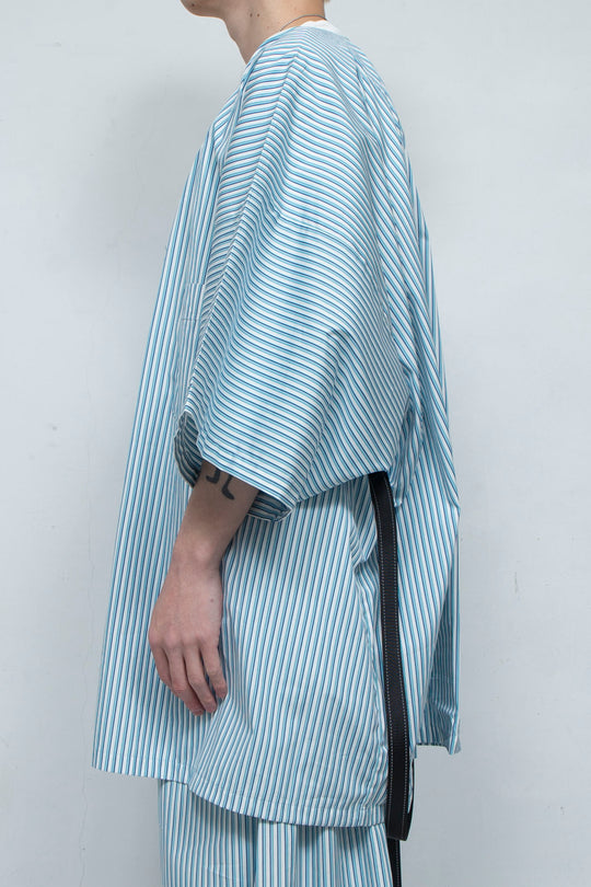 TM collarless shirt GREEN