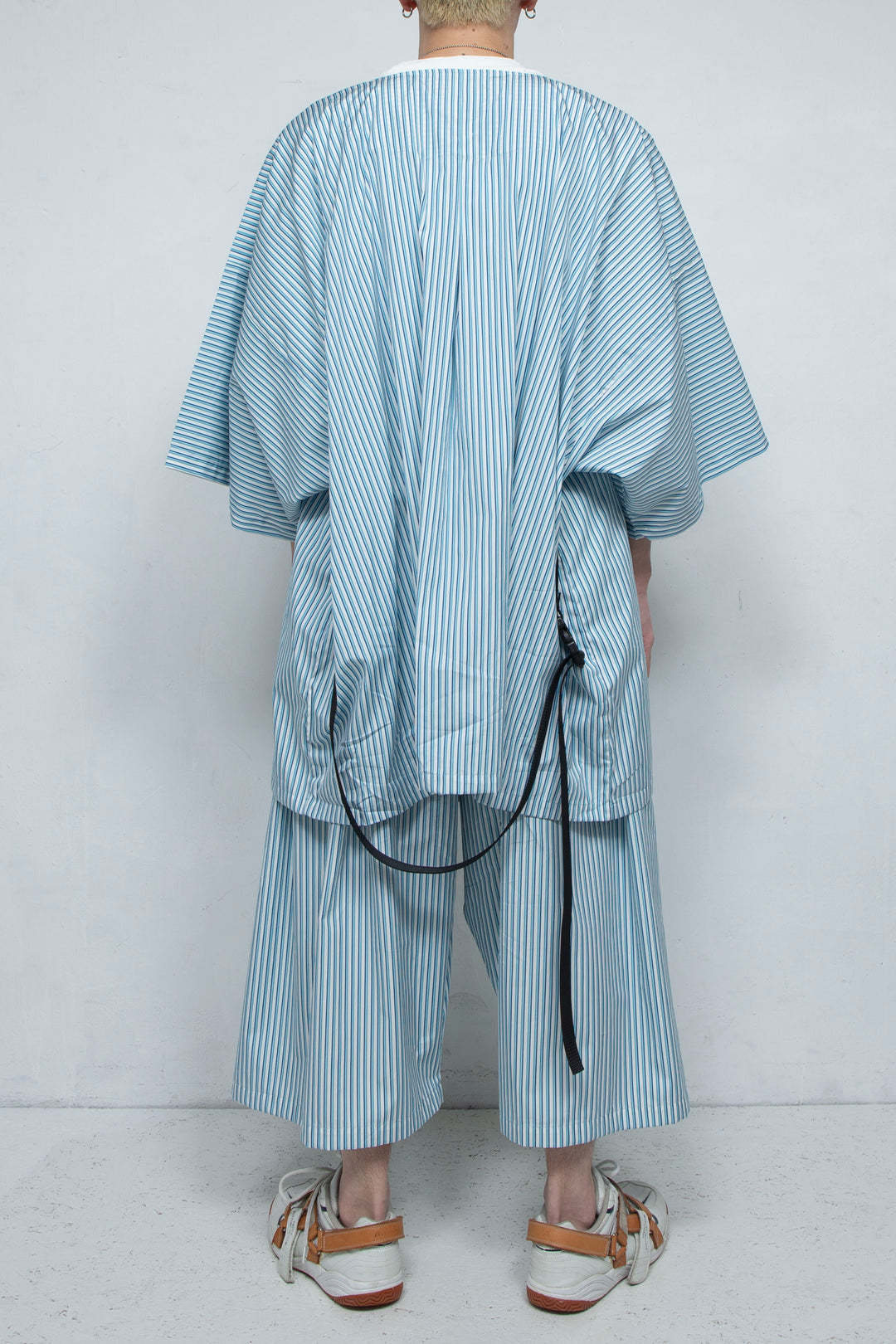 TM collarless shirt GREEN