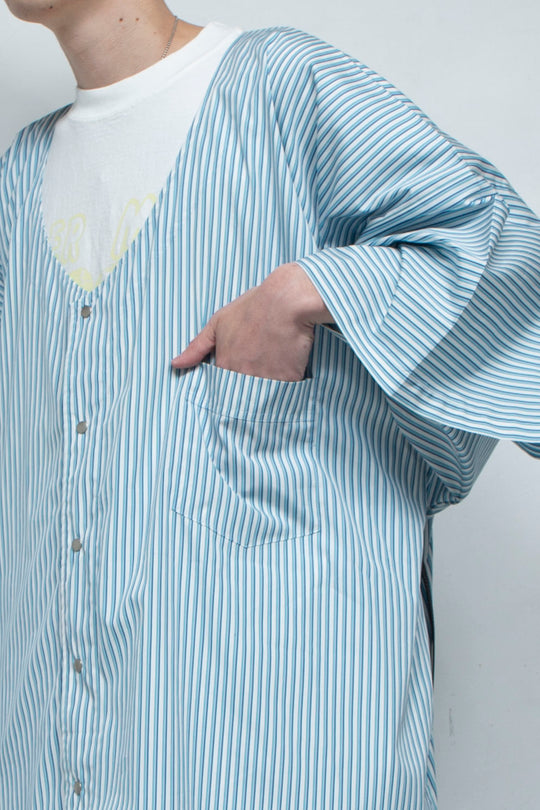 TM collarless shirt GREEN