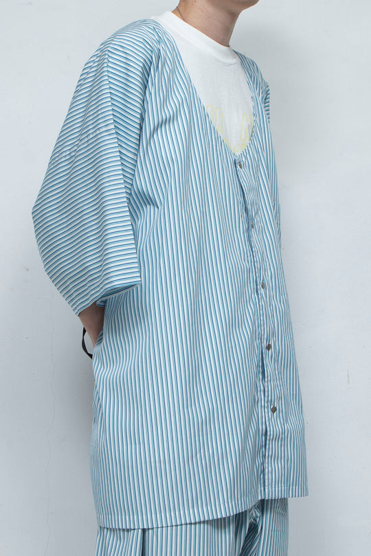 TM collarless shirt GREEN