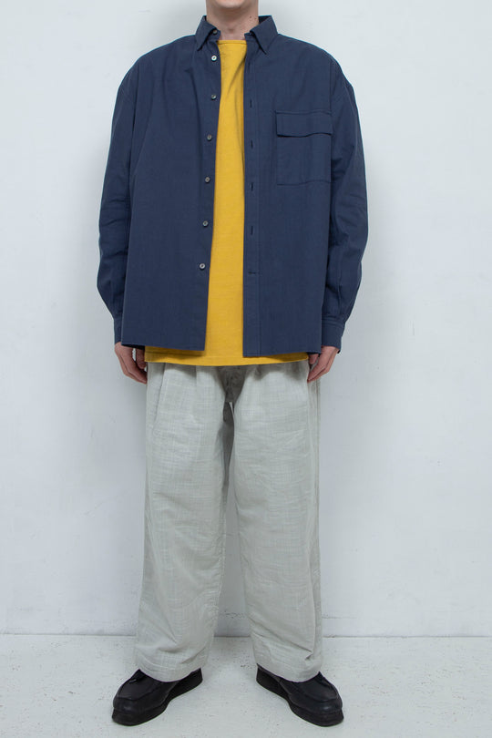 L/S Button Down Shirt Navy