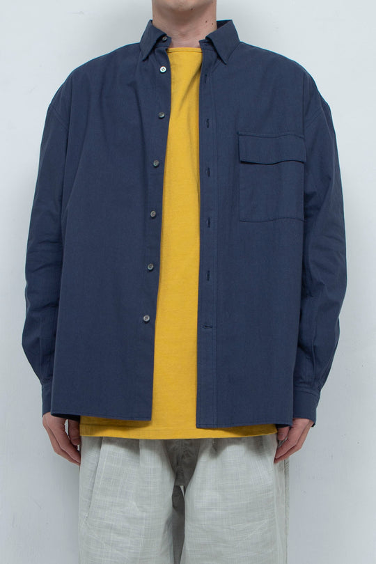 L/S Button Down Shirt Navy