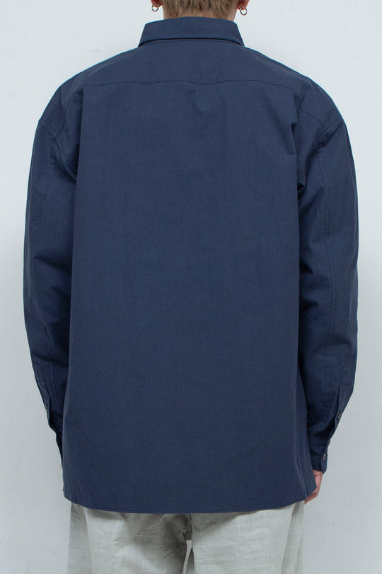 L/S Button Down Shirt Navy