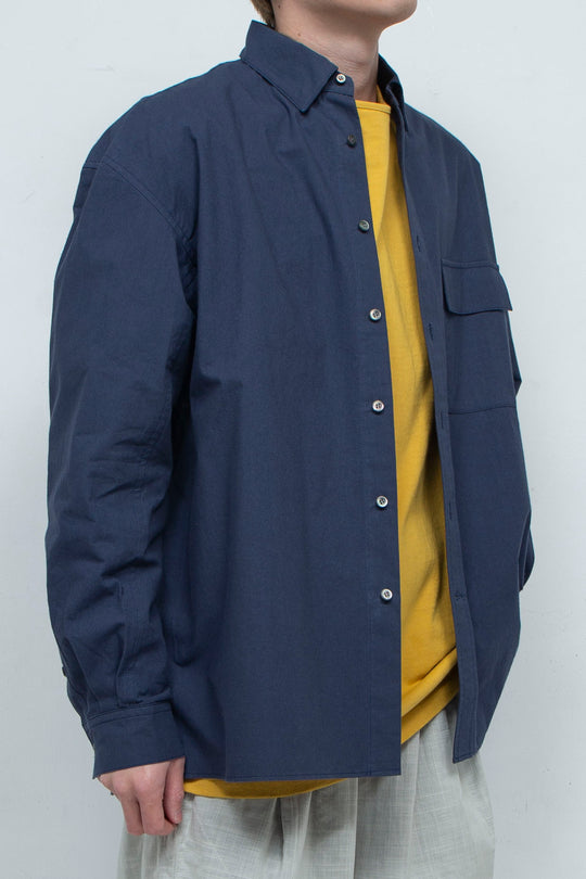 L/S Button Down Shirt Navy