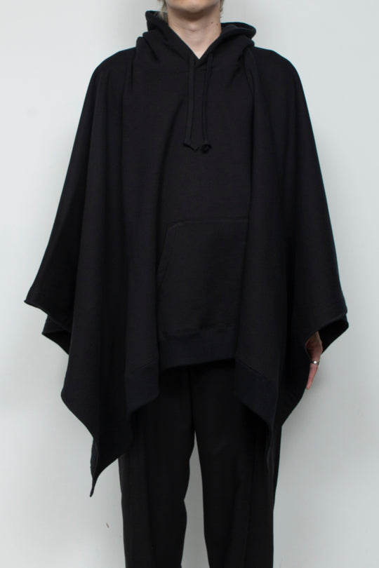 Hooded Sweat Poncho