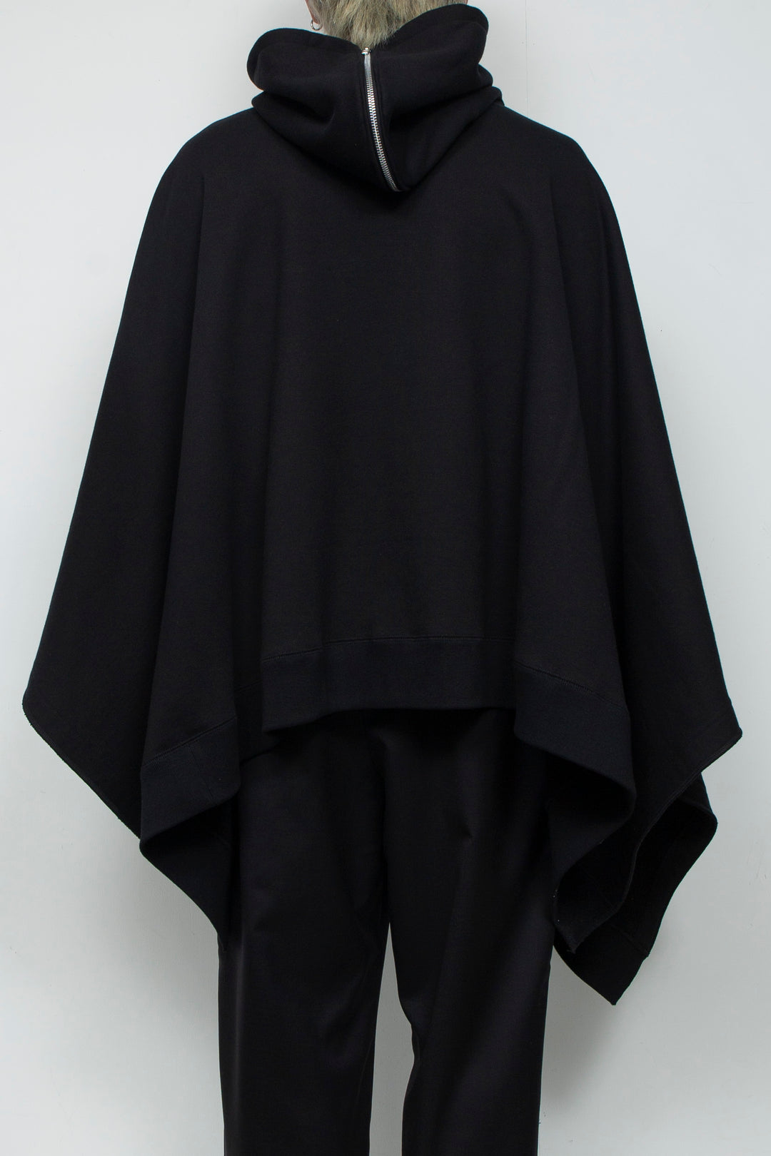 Hooded Sweat Poncho