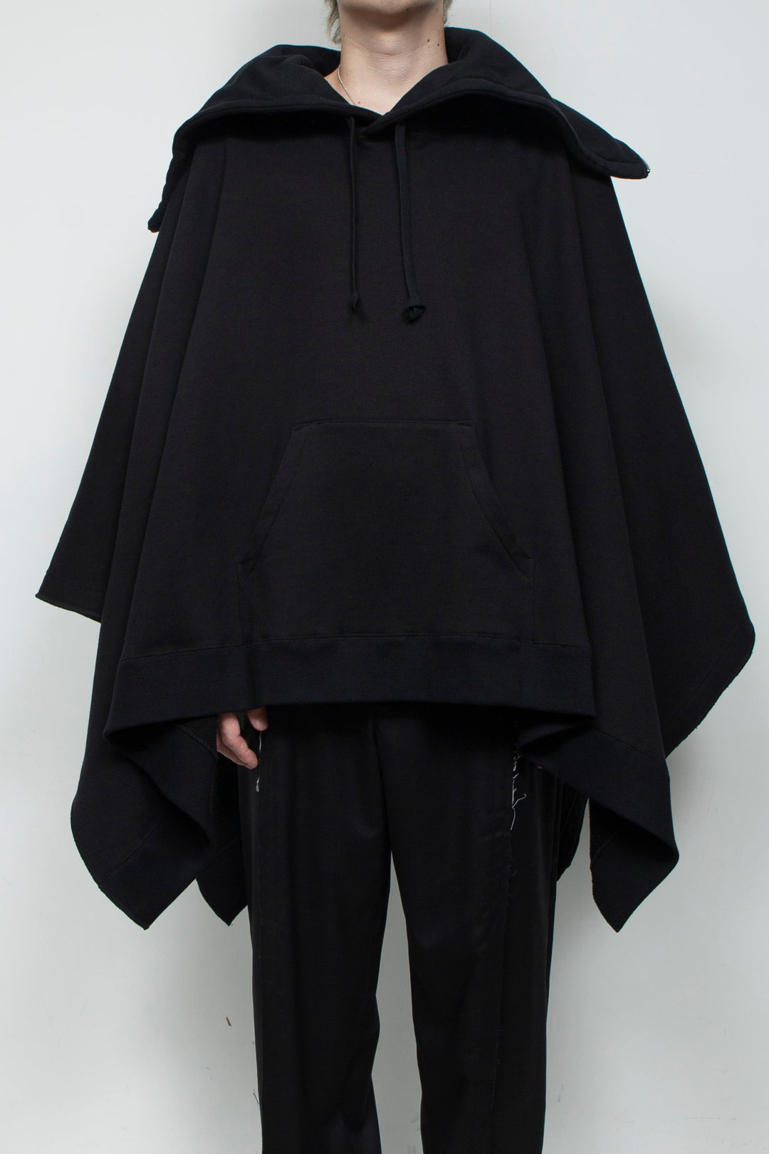 Hooded Sweat Poncho