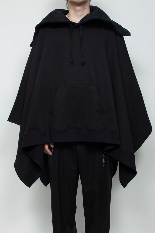 Hooded Sweat Poncho