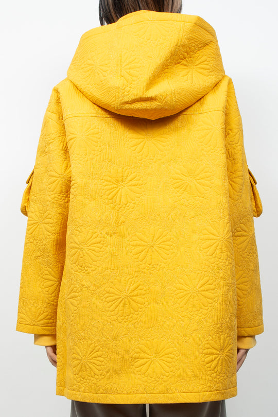 KIKU Quilted Jacket Yellow