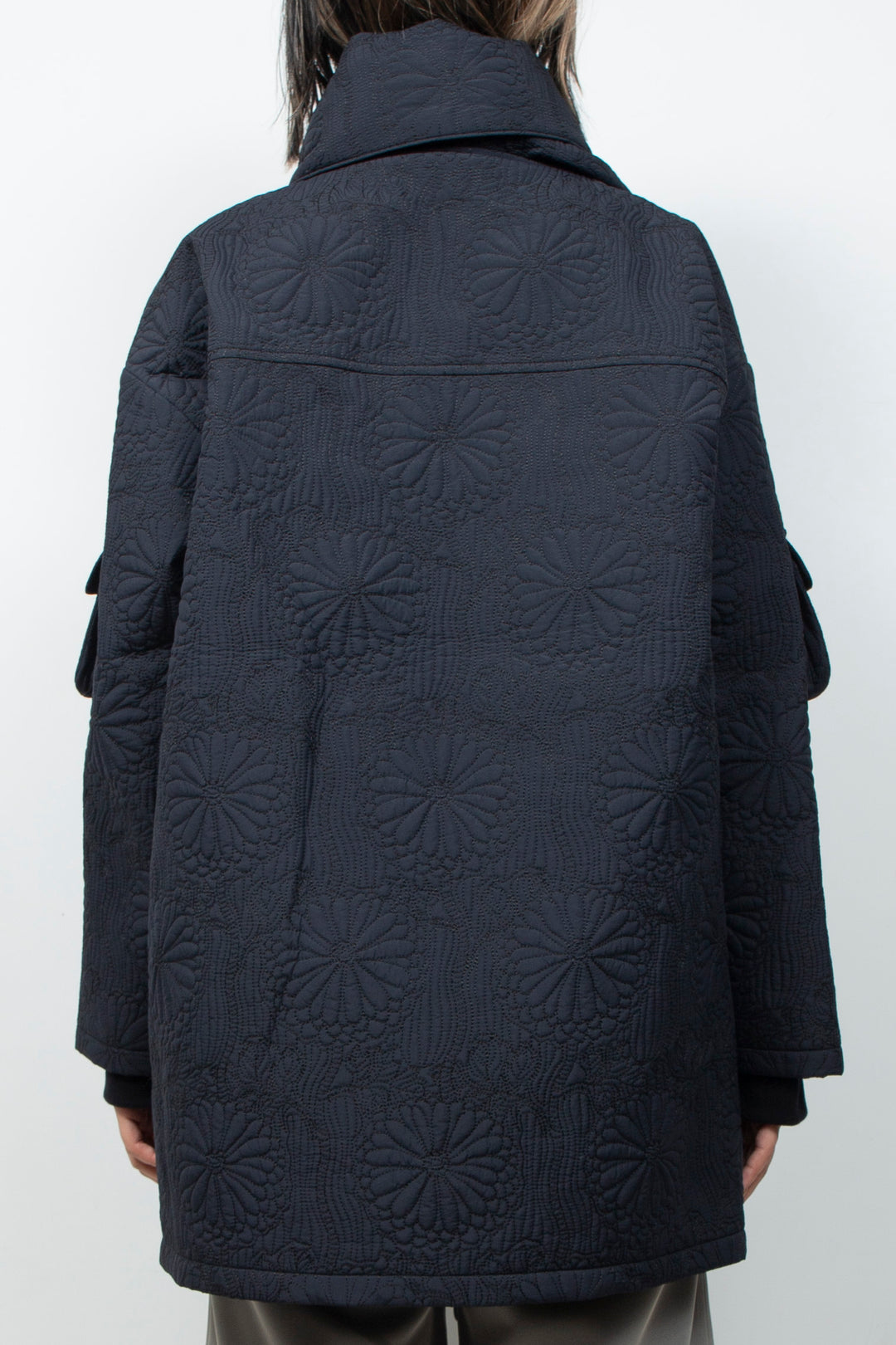 KIKU Quilted Jacket Black