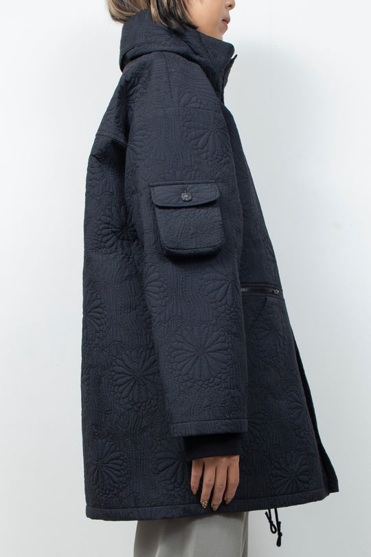 KIKU Quilted Jacket Black